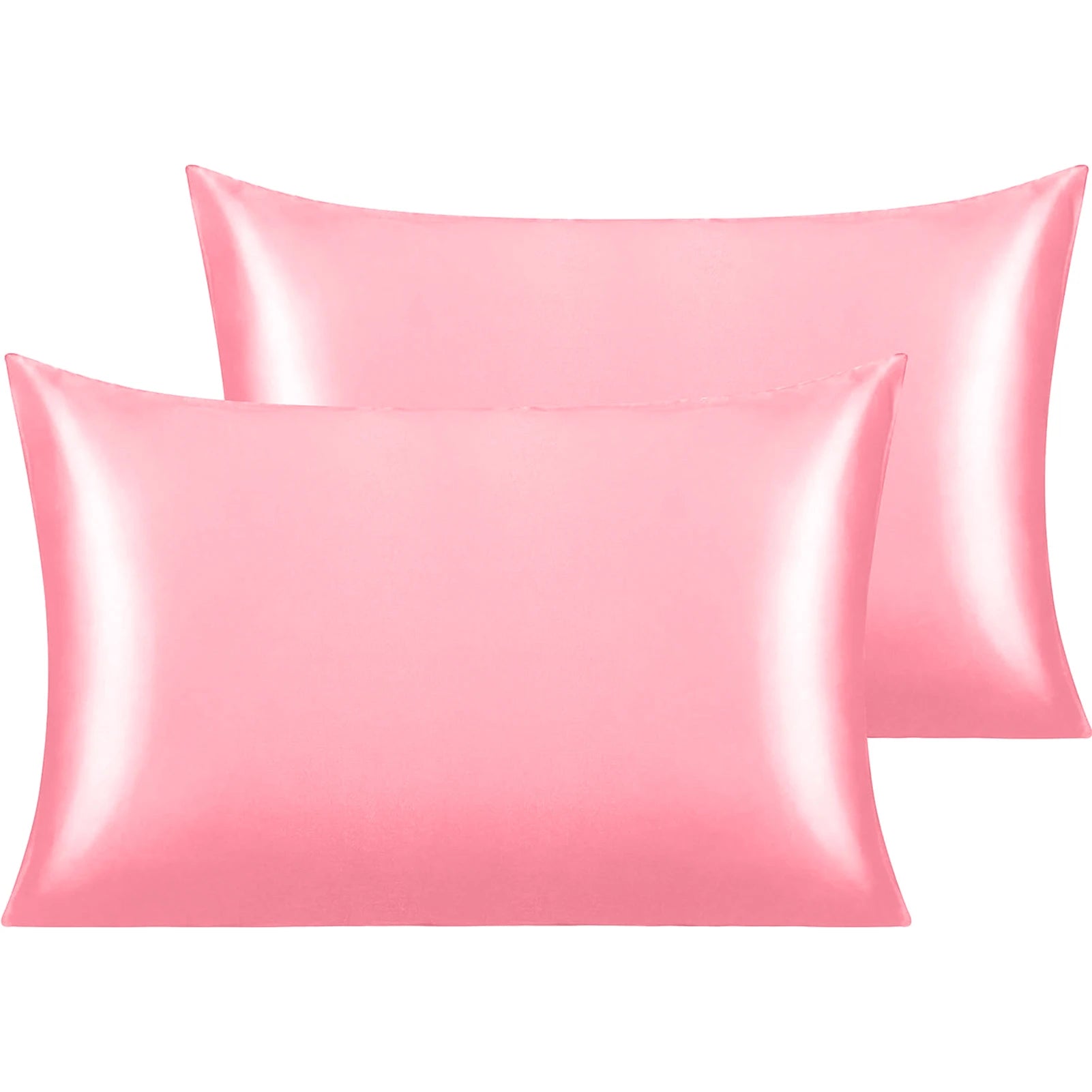 Fundas de almohada de satén