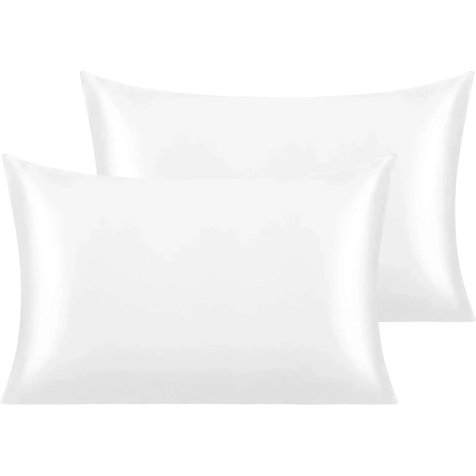 Fundas de almohada de satén