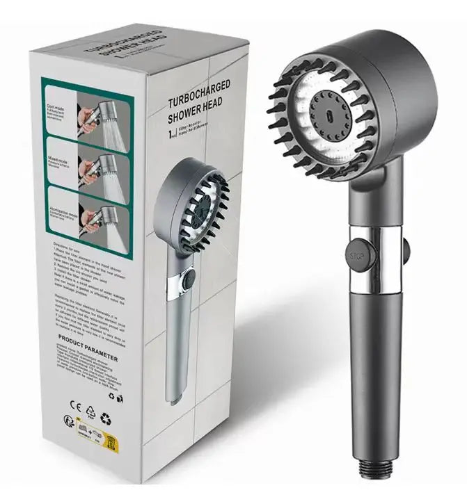 Cabezal de ducha turbo