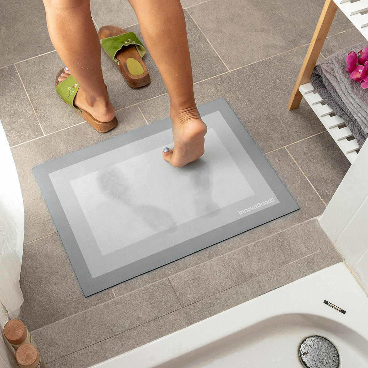 Alfombrilla de baño superabsorbente
