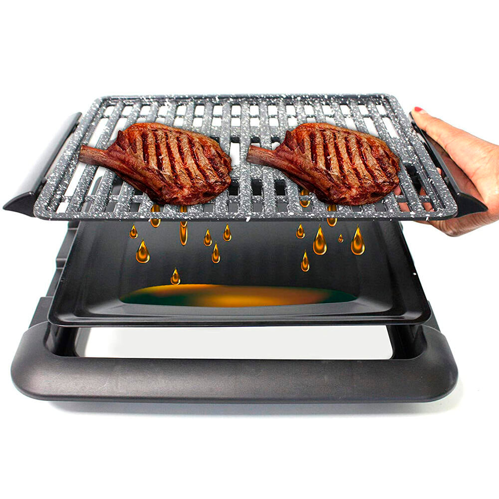 Grill eléctrico sin humos