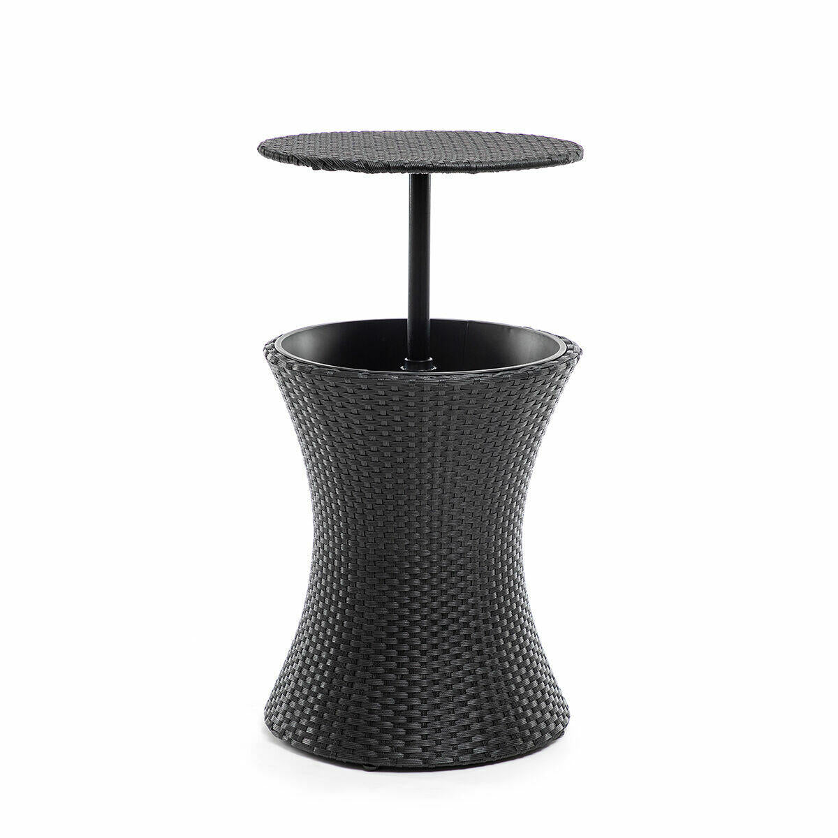 Mesa nevera de jardín con altura ajustable